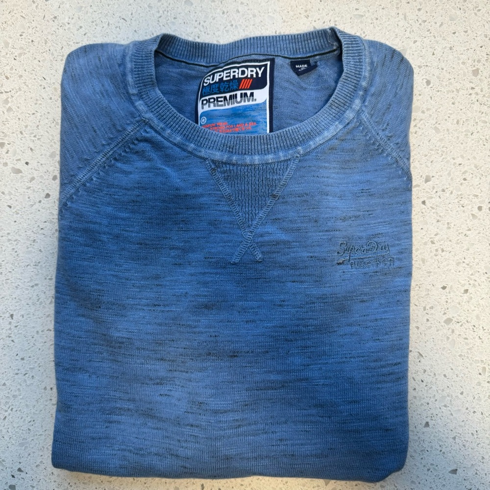 🔹 Superdry Space Dye Sweater - Picture 2 of 10
